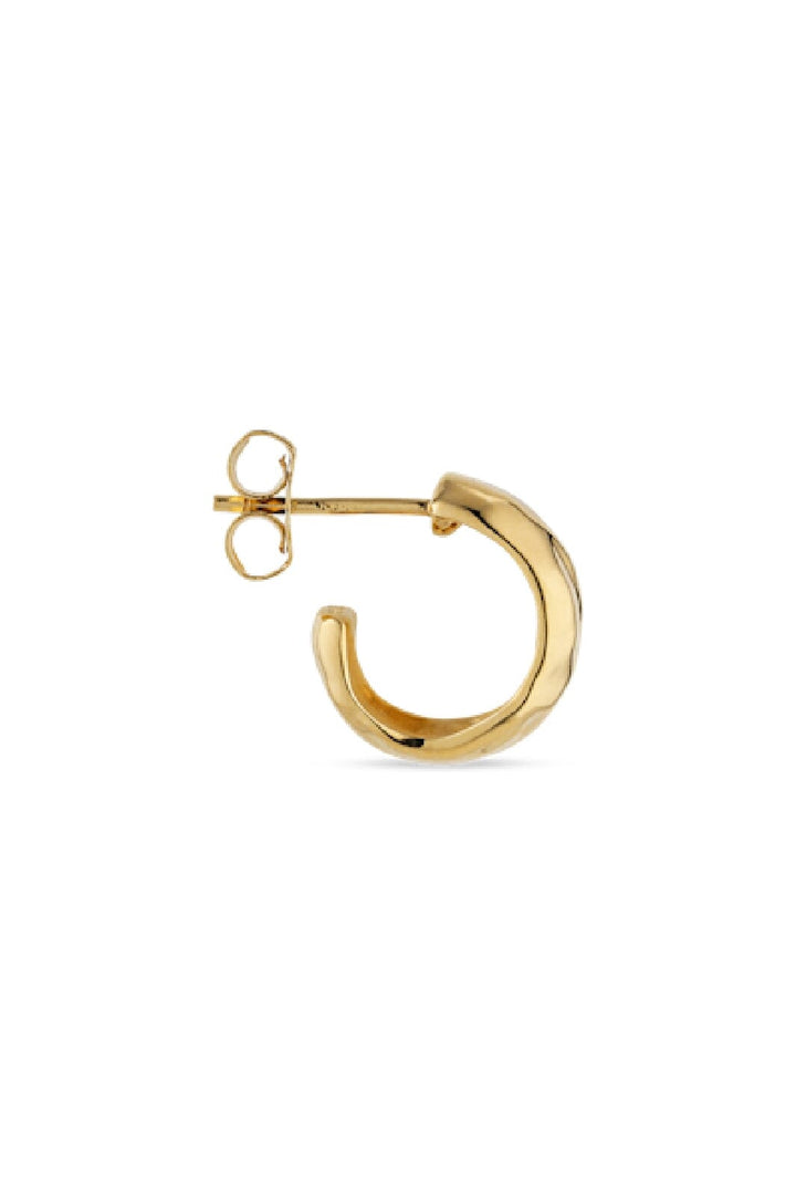 Jane Kønig - Bruised Heart Hoop BHH-SS23 - G - Forgyldt Forsølvet