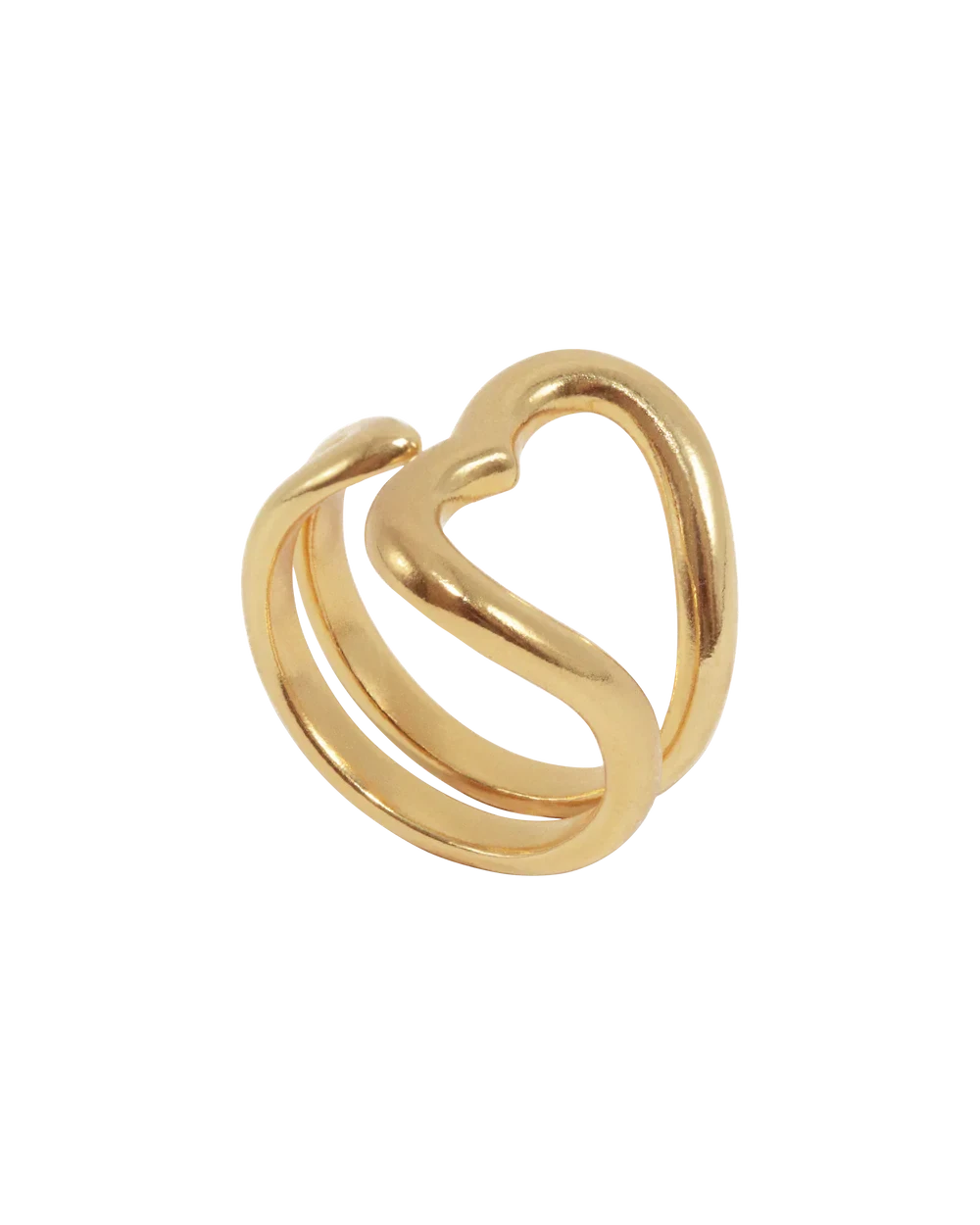 Jane Kønig - Open Heart Ring OHR-AW25-G_56 - Ring Ringe 