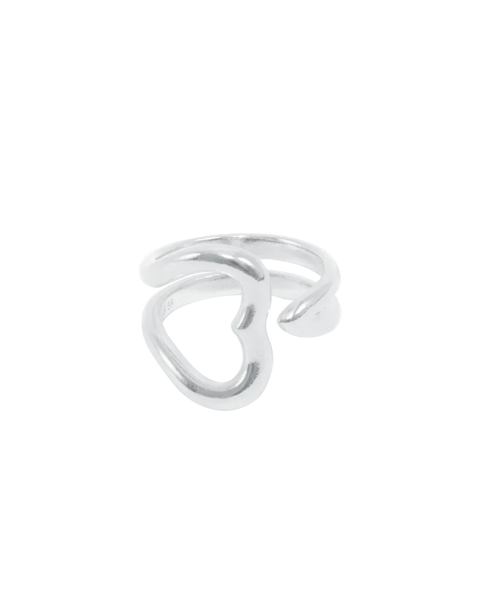 Jane Kønig - Open Heart Ring OHR-AW25-S_56 - Ring Ringe 