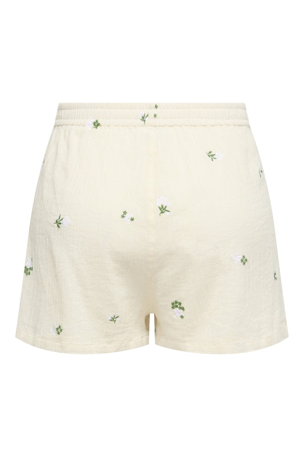 JDY - Jdyalba Shorts - 4941512 Cloud Dancer Embroidery