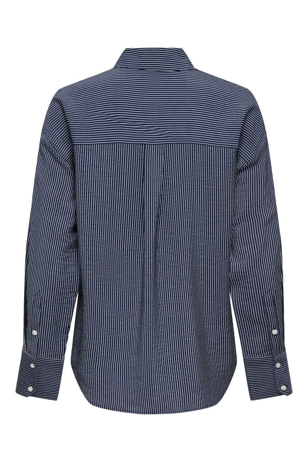 JDY - Jdybarlie Life L/S Shirt Dia - 4905941 Navy Blazer Cloud Dancer