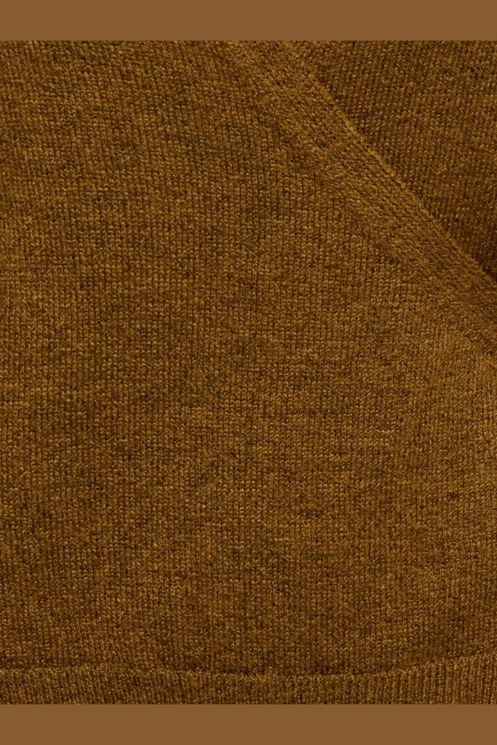 JDY - Jdybecky L/S Wrap Cardigan Knt - 5101793 Bison Melange