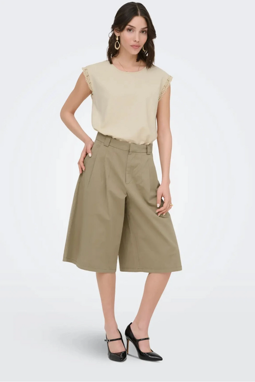 JDY - Jdybianca Bermuda Shorts - 4971113 Lead Gray Shorts 
