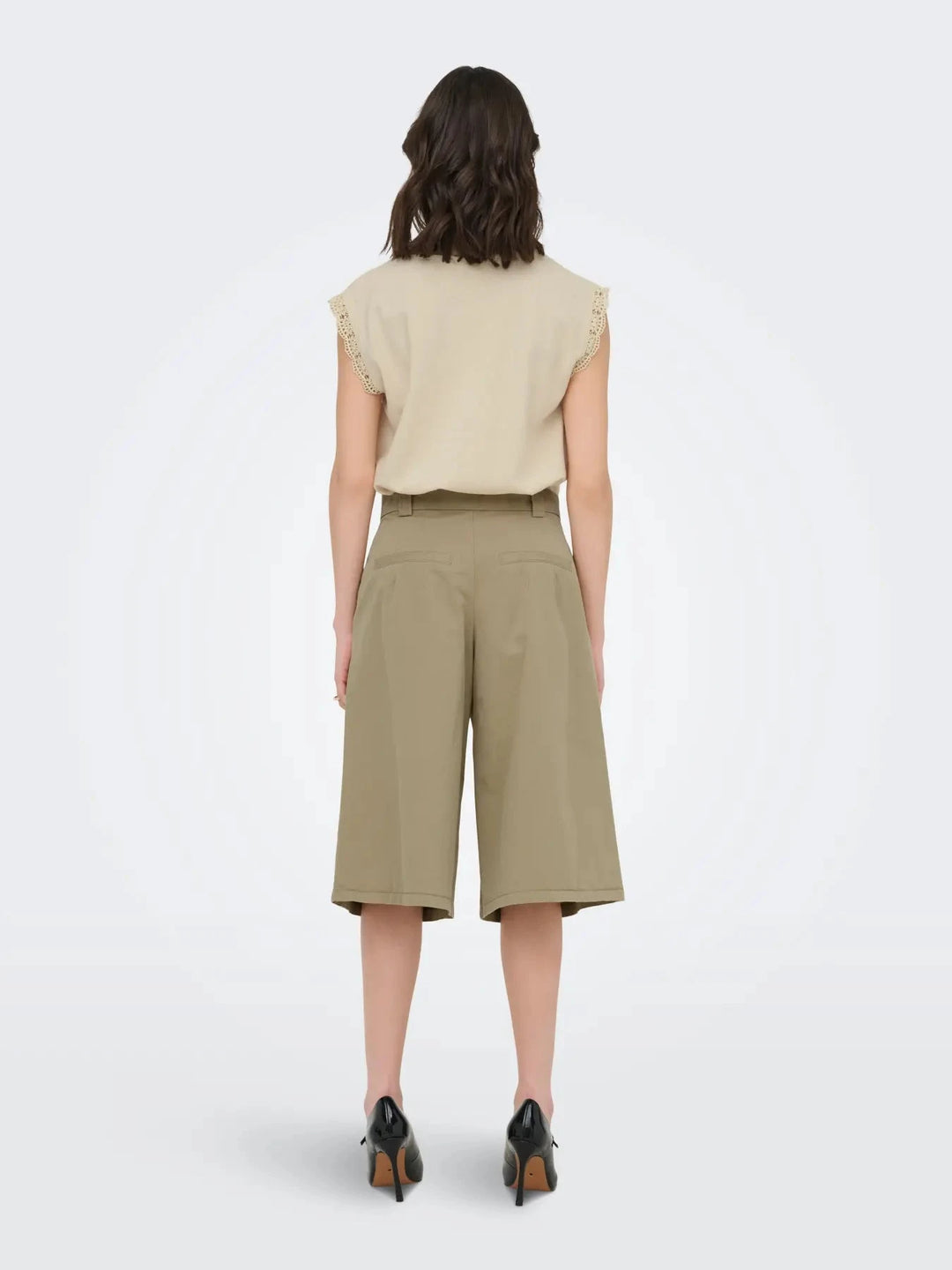 JDY - Jdybianca Bermuda Shorts - 4971113 Lead Gray Shorts 