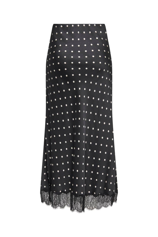JDY - Jdycally Midi Skirt - 5093503 Black Cloud Dancer Dot