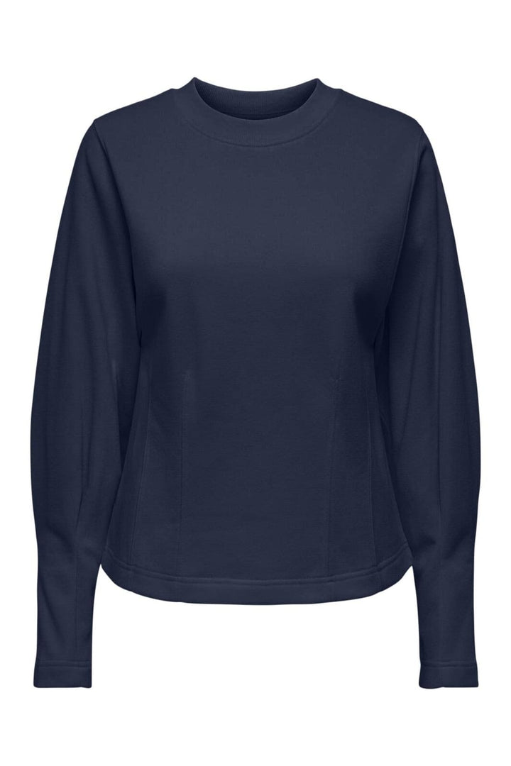 JDY - Jdycreame L/S Waisted Top - 5019994 Black Iris