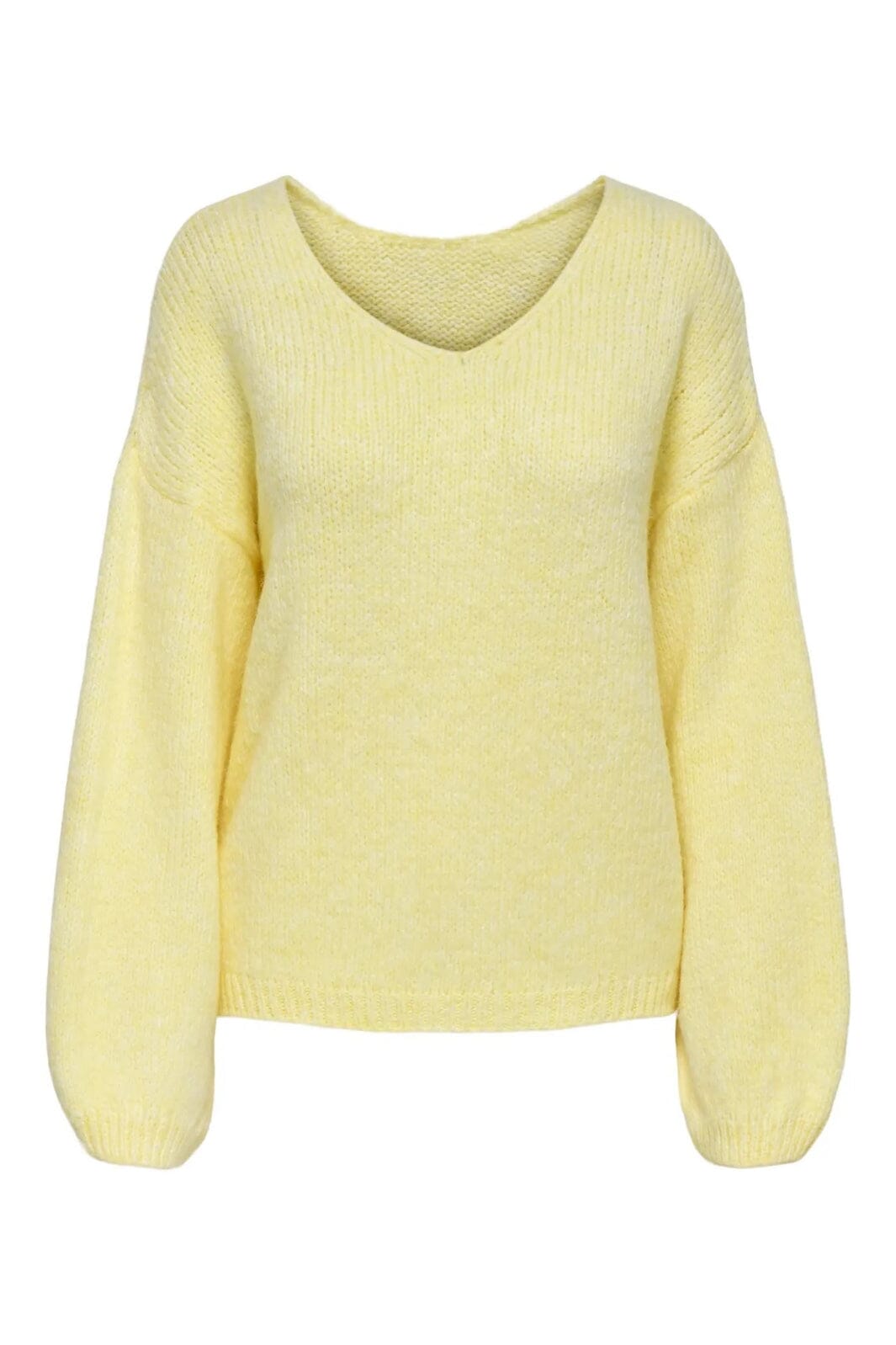 JDY - Jdydinea L/S Reversible Pullov. Knt - 4863946 Pastel Yellow