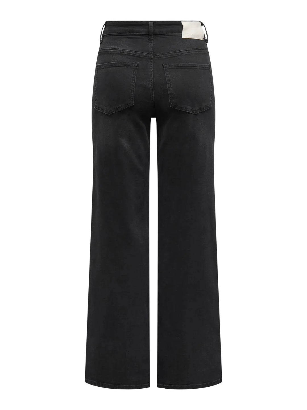JDY - Jdyfelina-Fina Wide Blk Jeansdnm - 4775461 Black Denim Jeans 
