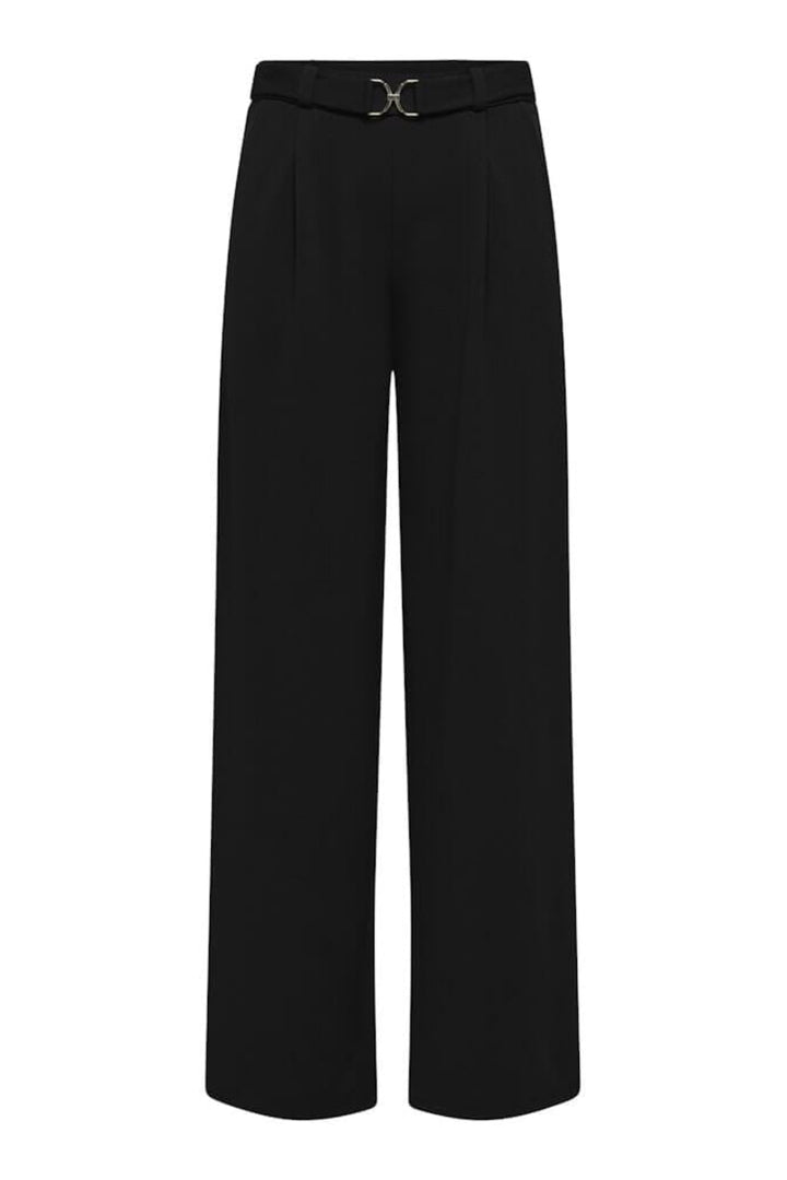 JDY - Jdygeggo Life Belt Pant - 4936022 Black Belt Bukser 