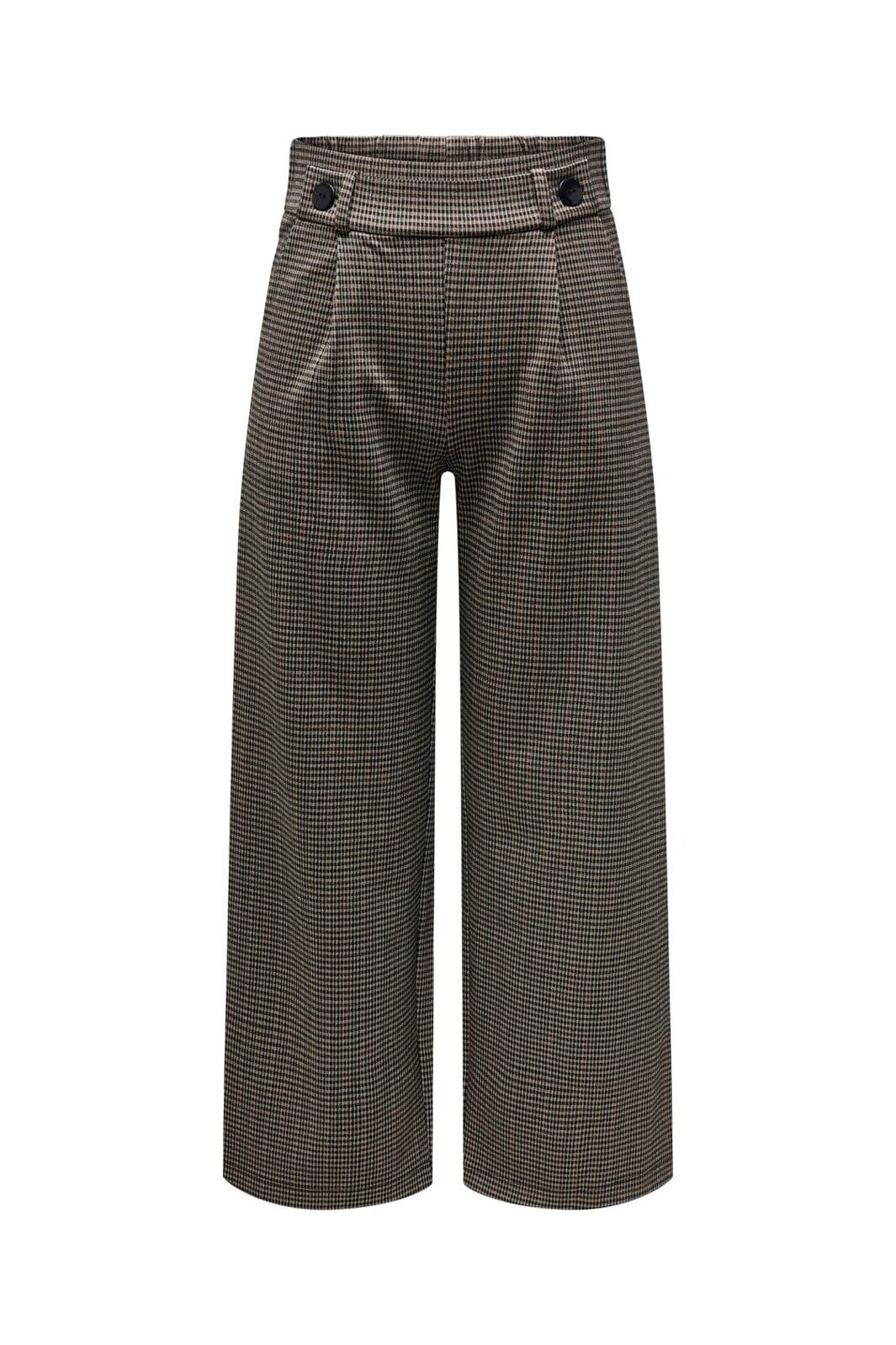 JDY - Jdygeggo Mia Long Check Pant - 3750952 Cobblestone Mini Check