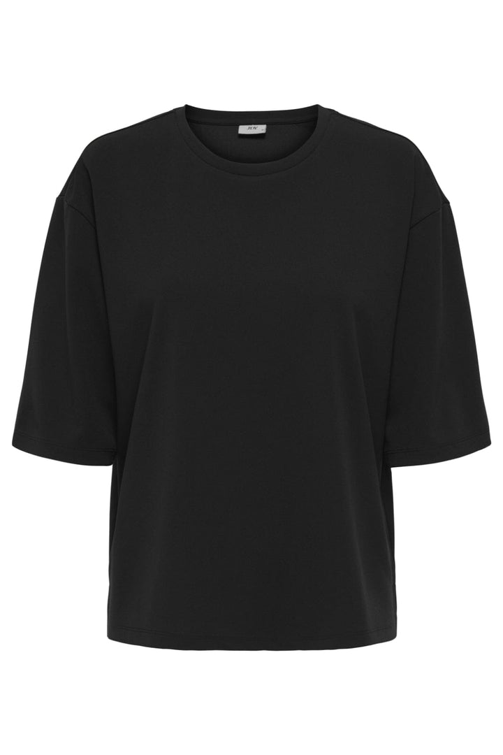 JDY - Jdygeggo Ss O Neck Loose Top - 4901911 Black