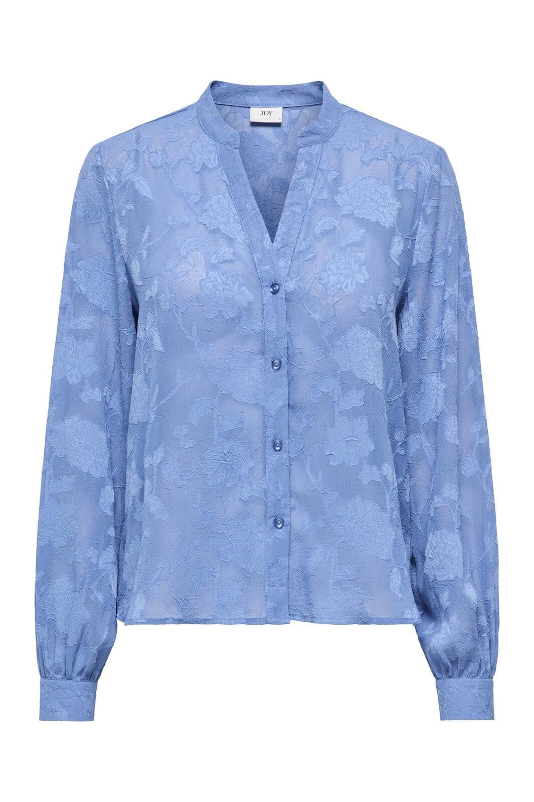JDY - Jdygrace L/S V-Neck Shirt - 4846228 Ebb And Flow