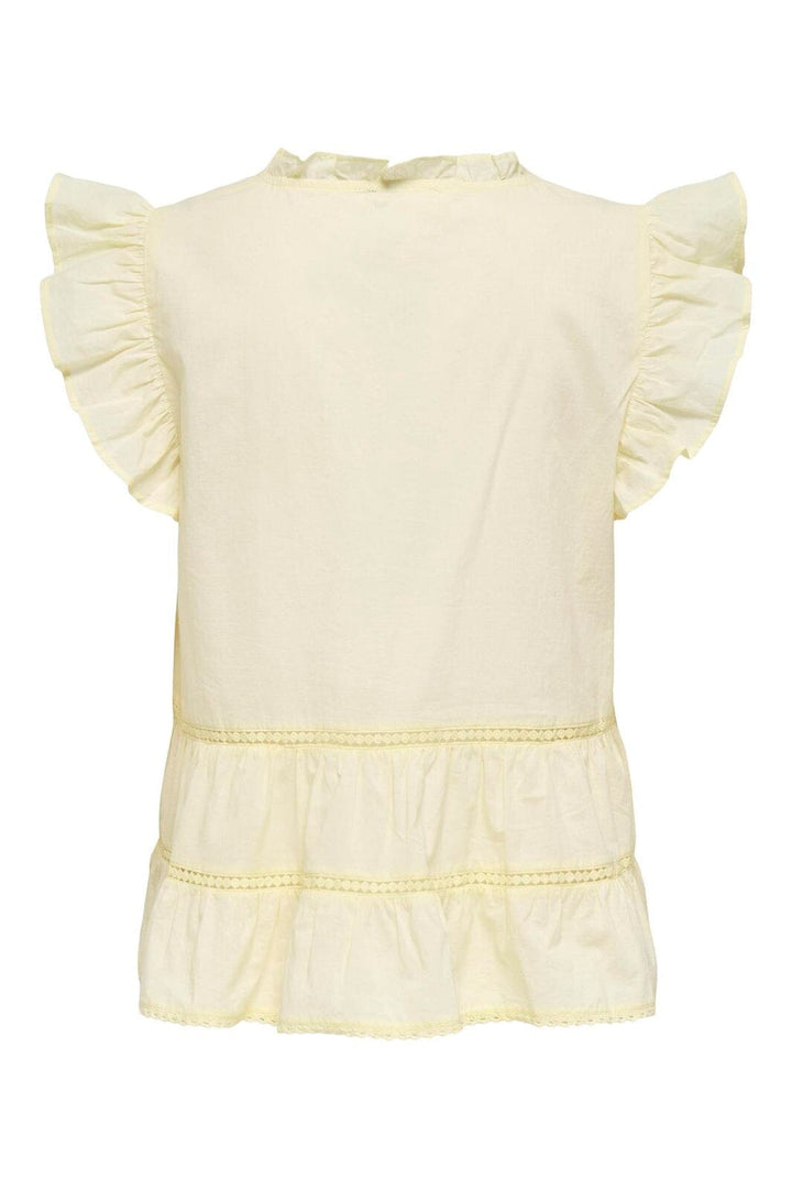 JDY - Jdyjulia S/L Lace Top - 5026532 Pear Sorbet