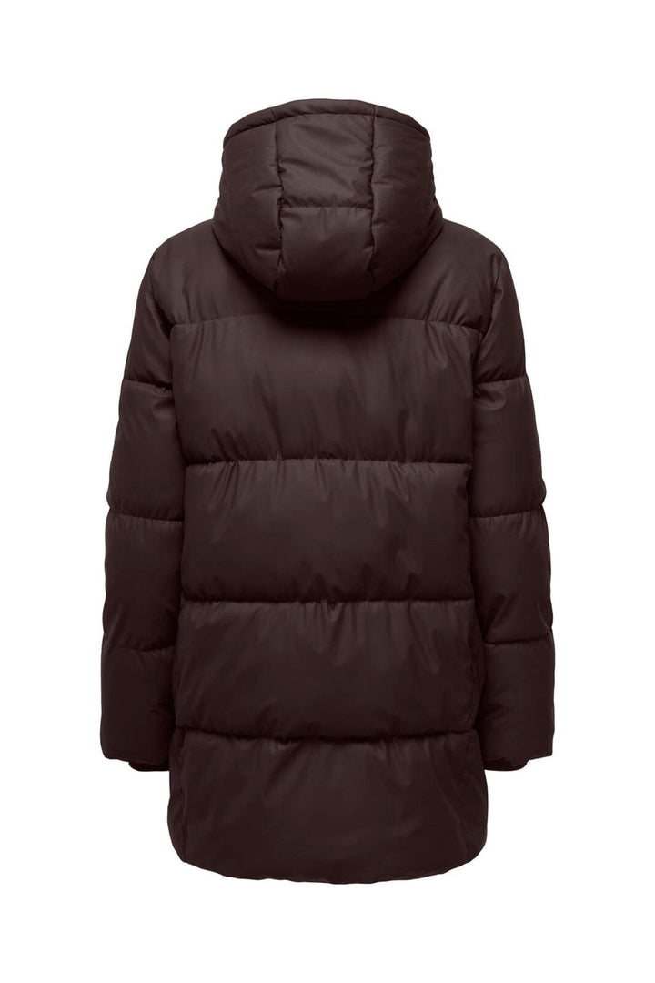 JDY - Jdykamma Water Puffer Sij - 5000087 Chocolate Torte