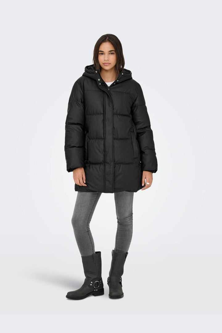JDY - Jdykamma Water Puffer Sij - 5000088 Black