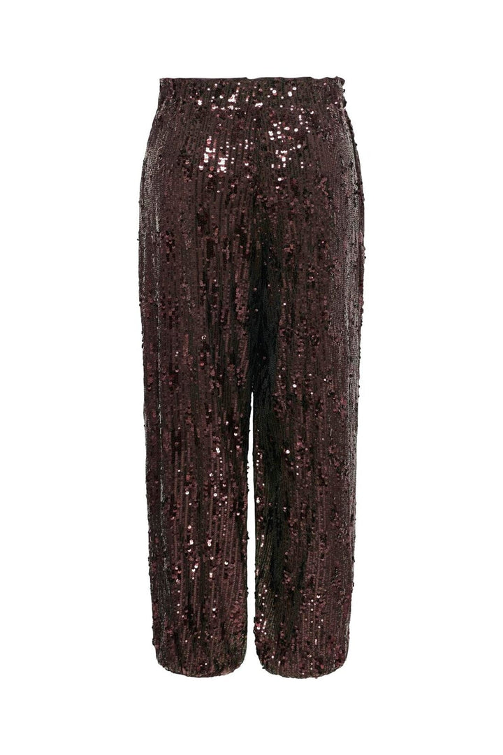 JDY - Jdylola Sequin Balloon Pants - 5110787 Rum Raisin