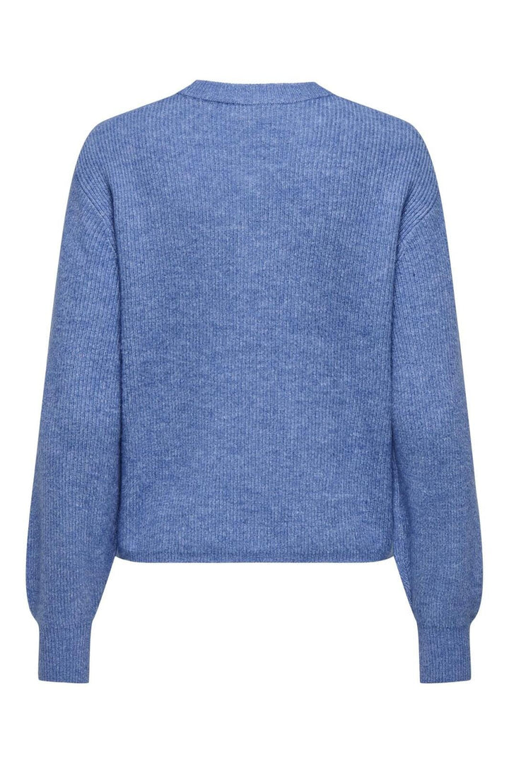 JDY - Jdylumi Life L/S Button Cardiga Knt - 4815569 Ebb And Flow Melange