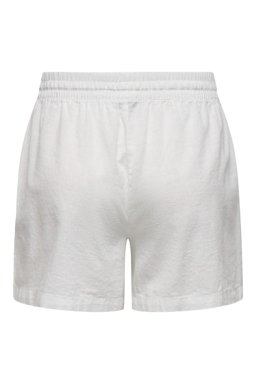 JDY - Jdymila Linen Shorts - 4753151 Cloud Dancer