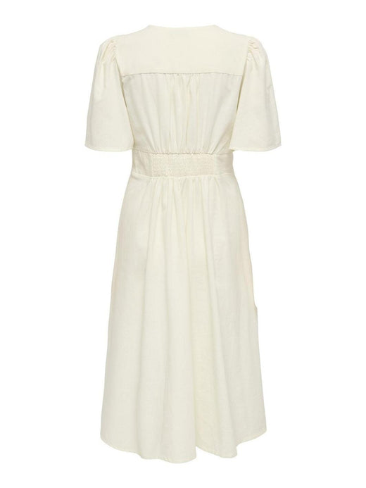 JDY - Jdynora 2/4 Midi Dress - 4937545 Overcast