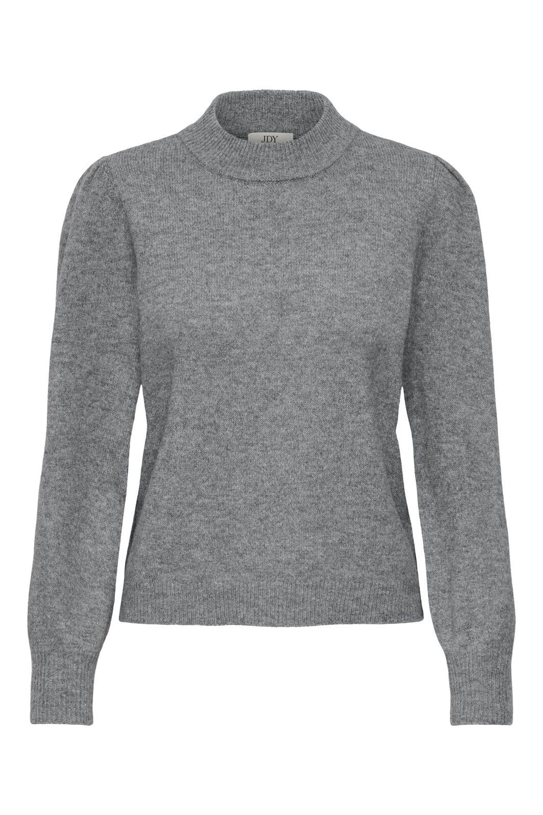 JDY - Jdyrue Life L/S Pullover Knt - 4907616 Medium Grey Melange