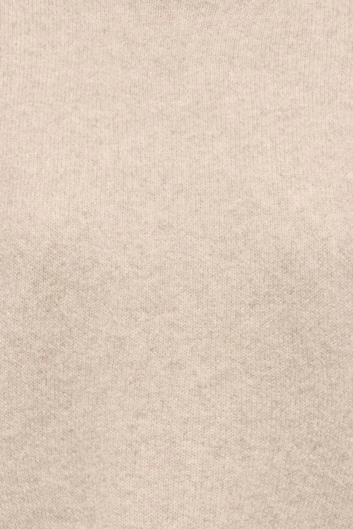 JDY - Jdysabrina L/S Hn Detail Pullov Knt - 5174130 Natural Melange