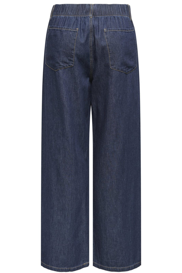 JDY - Jdysabrina Wide Tie Jeans 15351409 - 4787951 - Dark Blue Denim