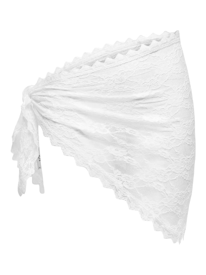 JDY - Jdysafira Lace Scarf - 5082525 Cloud Dancer Tørklæder 