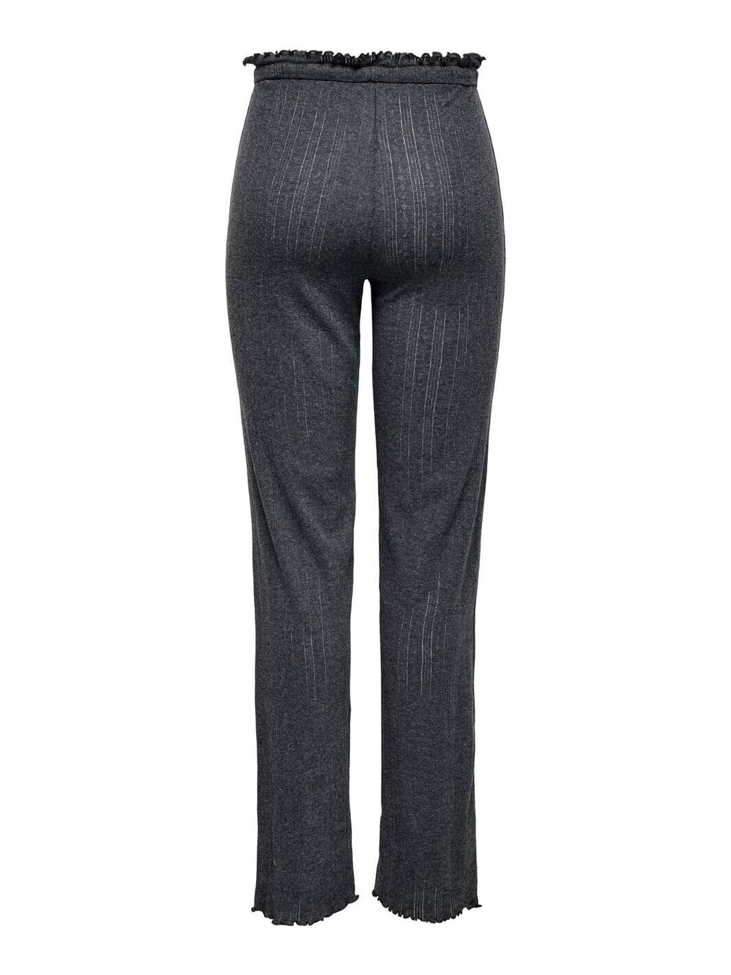 JDY - Jdysalsa Life Loose Pant Dia - 4870059 Dark Grey Melange