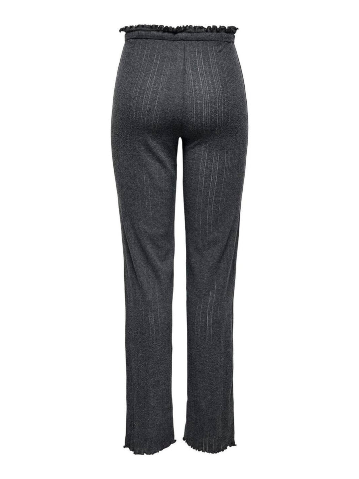 JDY - Jdysalsa Life Loose Pant Dia - 4870059 Dark Grey Melange