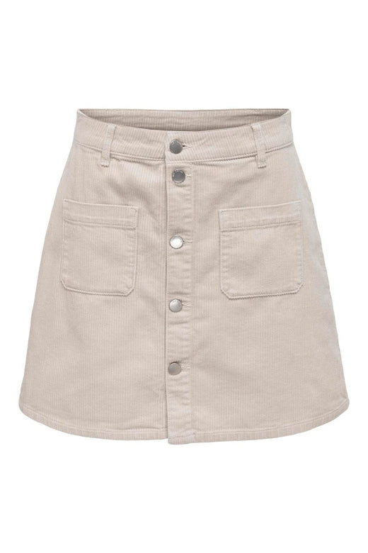 JDY - Jdyshiraz Corduroy Skirt - 3825144 Moonbeam