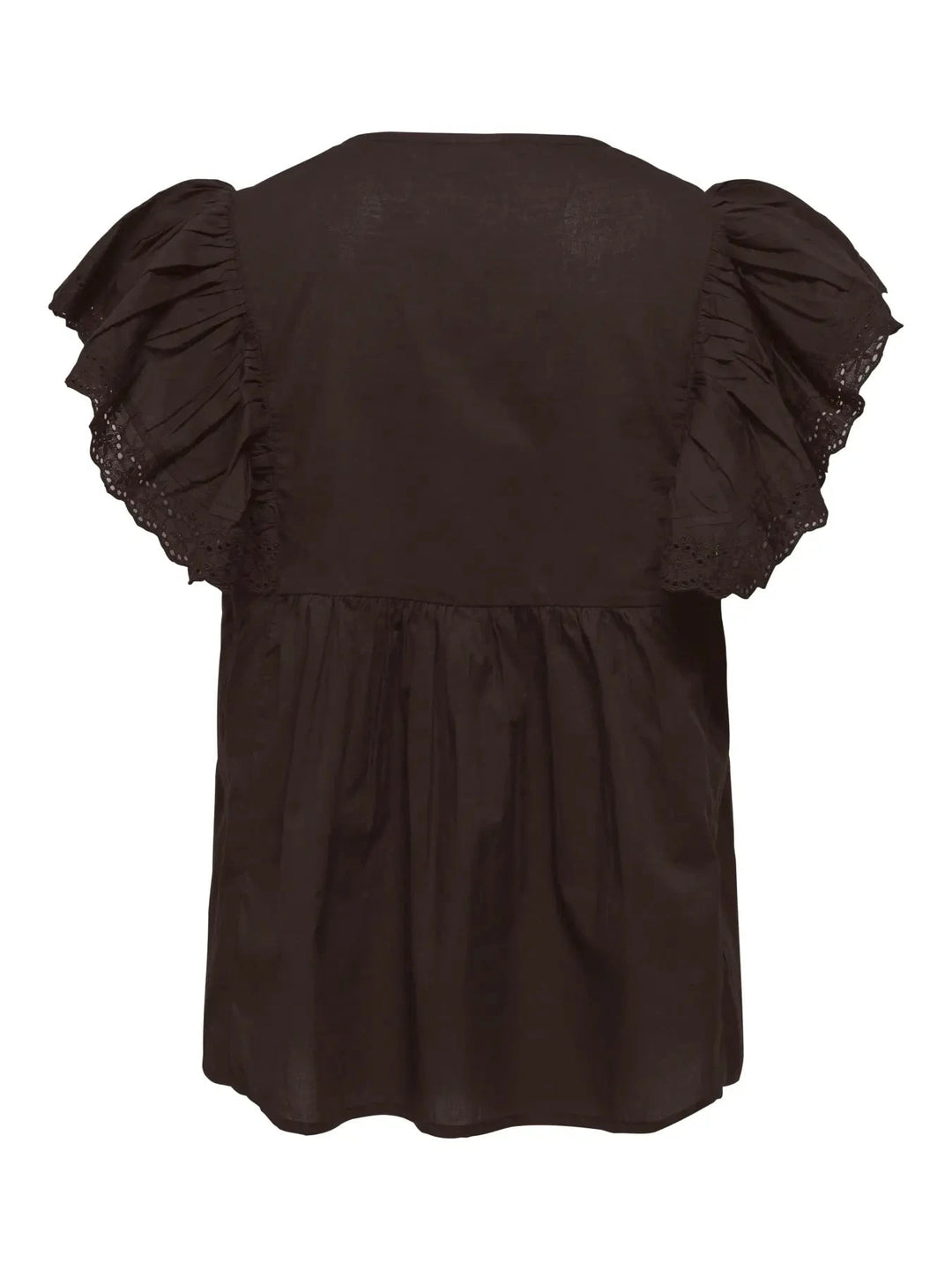 JDY - Jdysigga S/S Top - 5049072 Chocolate Torte Toppe 