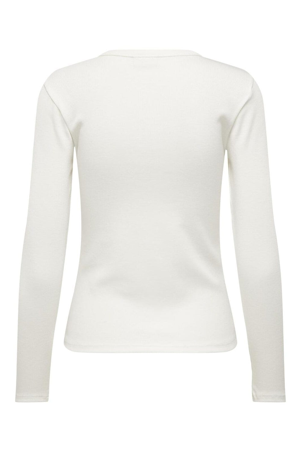 JDY - Jdysolar L/S O Neck Top Dia - 4381391 Cloud Dancer