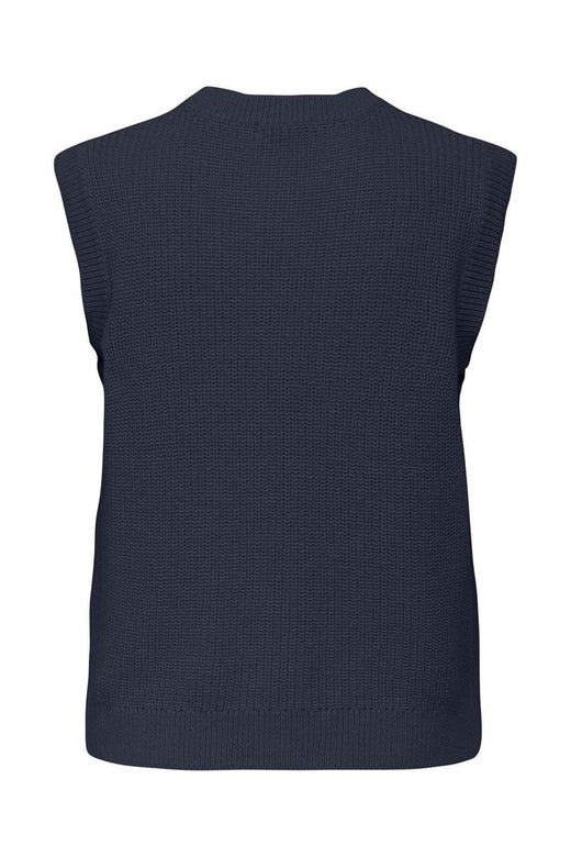 JDY - Jdystella S/L O-Neck Vest Knt - 4907532 Total Eclipse