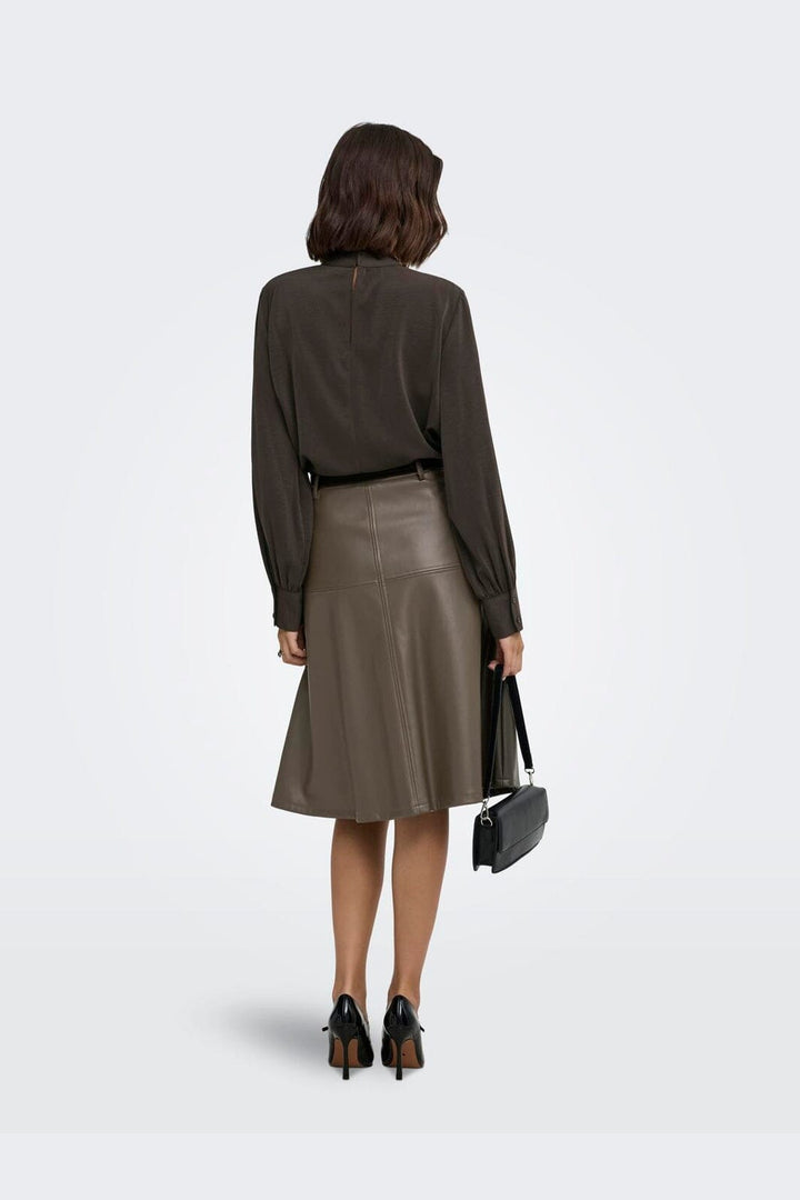 JDY - Jdytempo Pu Skirt - 5126537 Black Olive