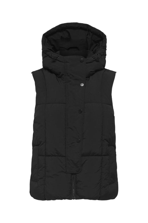 JDY - Jdywonder Short Hood Waistcoat Sij - 4814368 Black