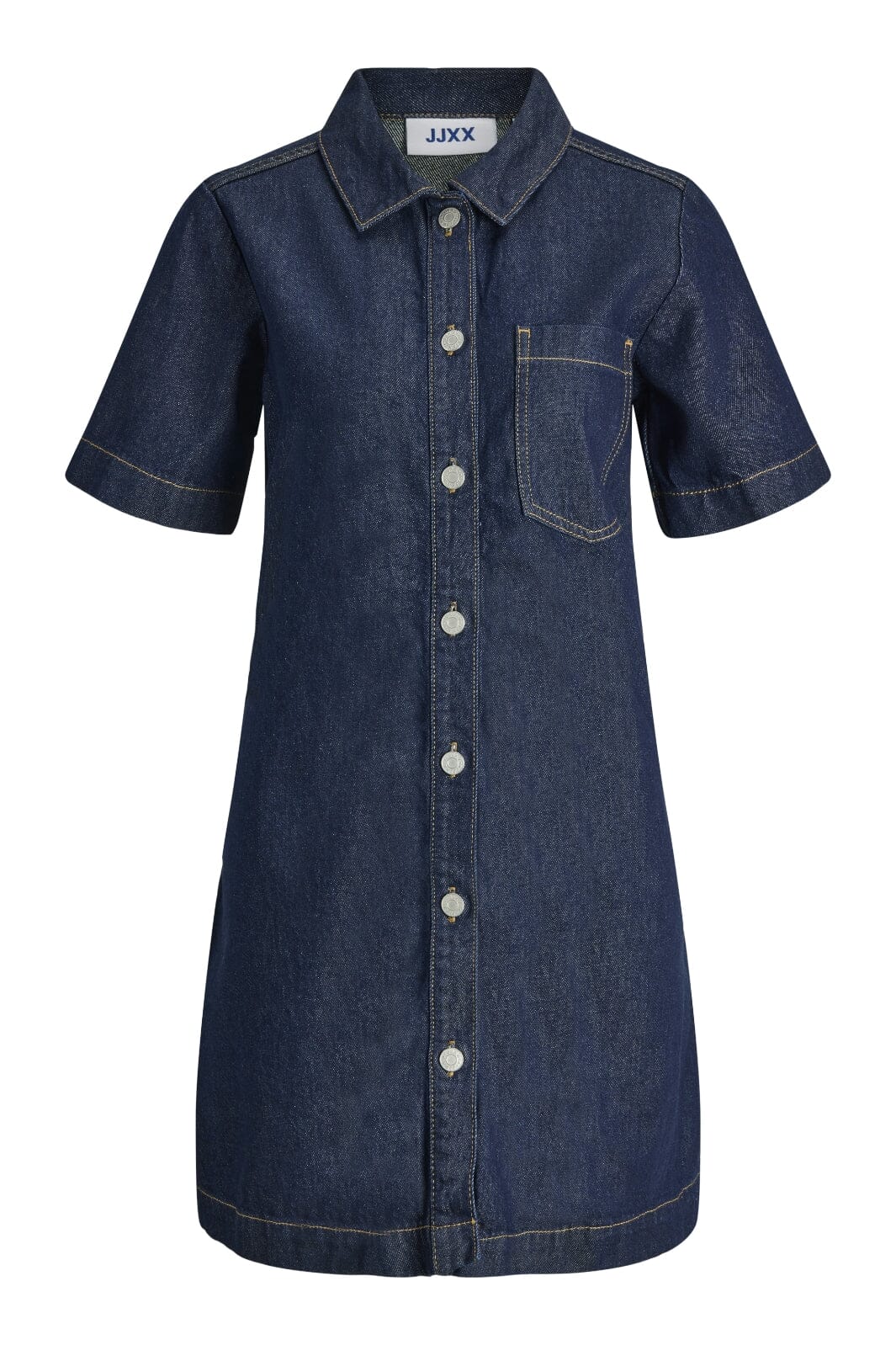 Jjxx - Jxamara A Shape Ss Dress R300 Ln - 4875331 Dark Blue Denim