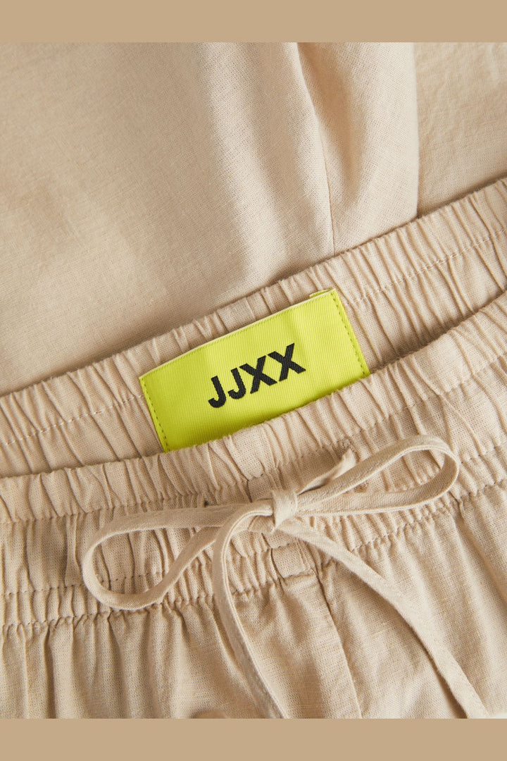 Jjxx - Jxamy Linen Blend Shorts Sn - 4388893 Cement