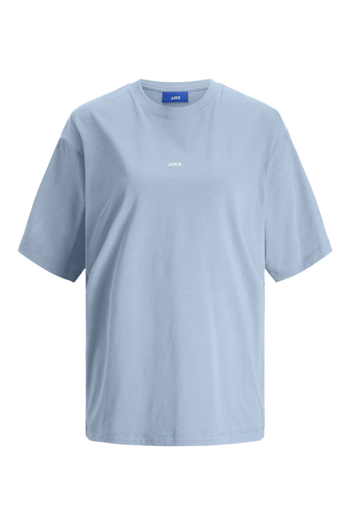 Jjxx - Jxandrea Loose Ss Logo Tee - 4969116 Skyway Bright White Jjxx Logo