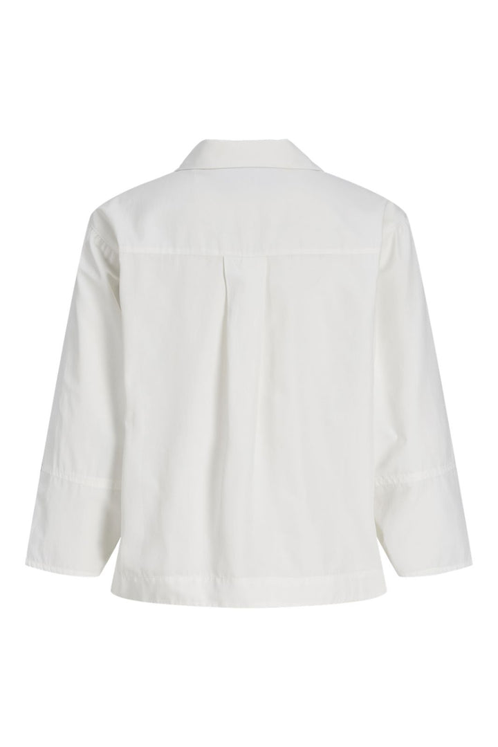 Jjxx - Jxcaro Poplin Ls Blouse - 4954861 Blanc De Blanc