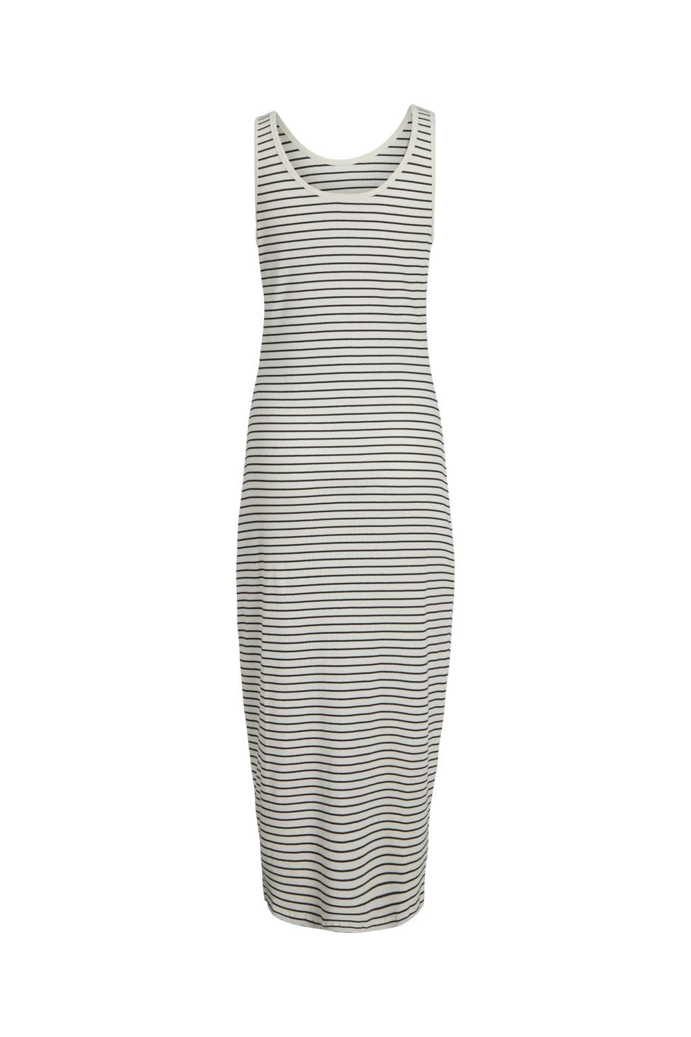 Jjxx - Jxdagmar Tight Sl Long Dress Sn - 4501579 Vanilla Ice Caviar