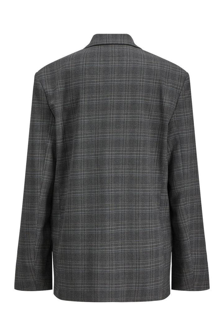 Jjxx - Jxellis Boyfriend Blazer Tlr - 4781428 Dark Grey Melange Check