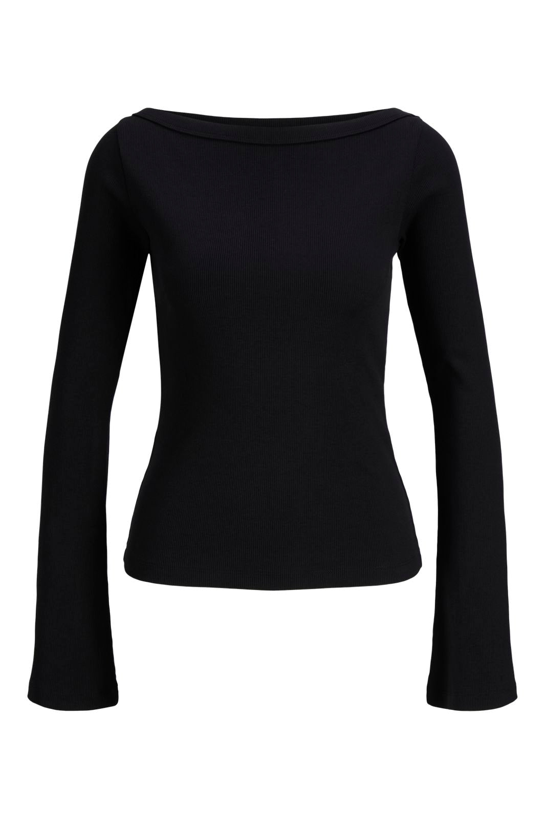 Jjxx - Jxfifi Str Boatneck Ls Wide Top - 5200677 Black