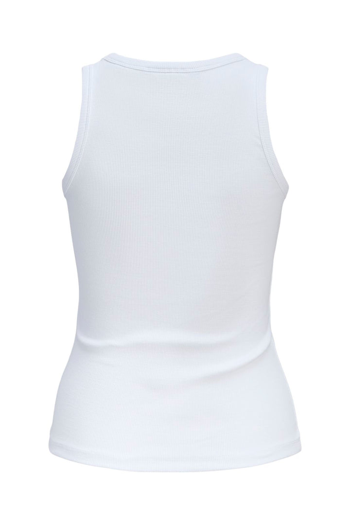 Jjxx - Jxfrida Sl U-Neck Top - 4792639 Bright White