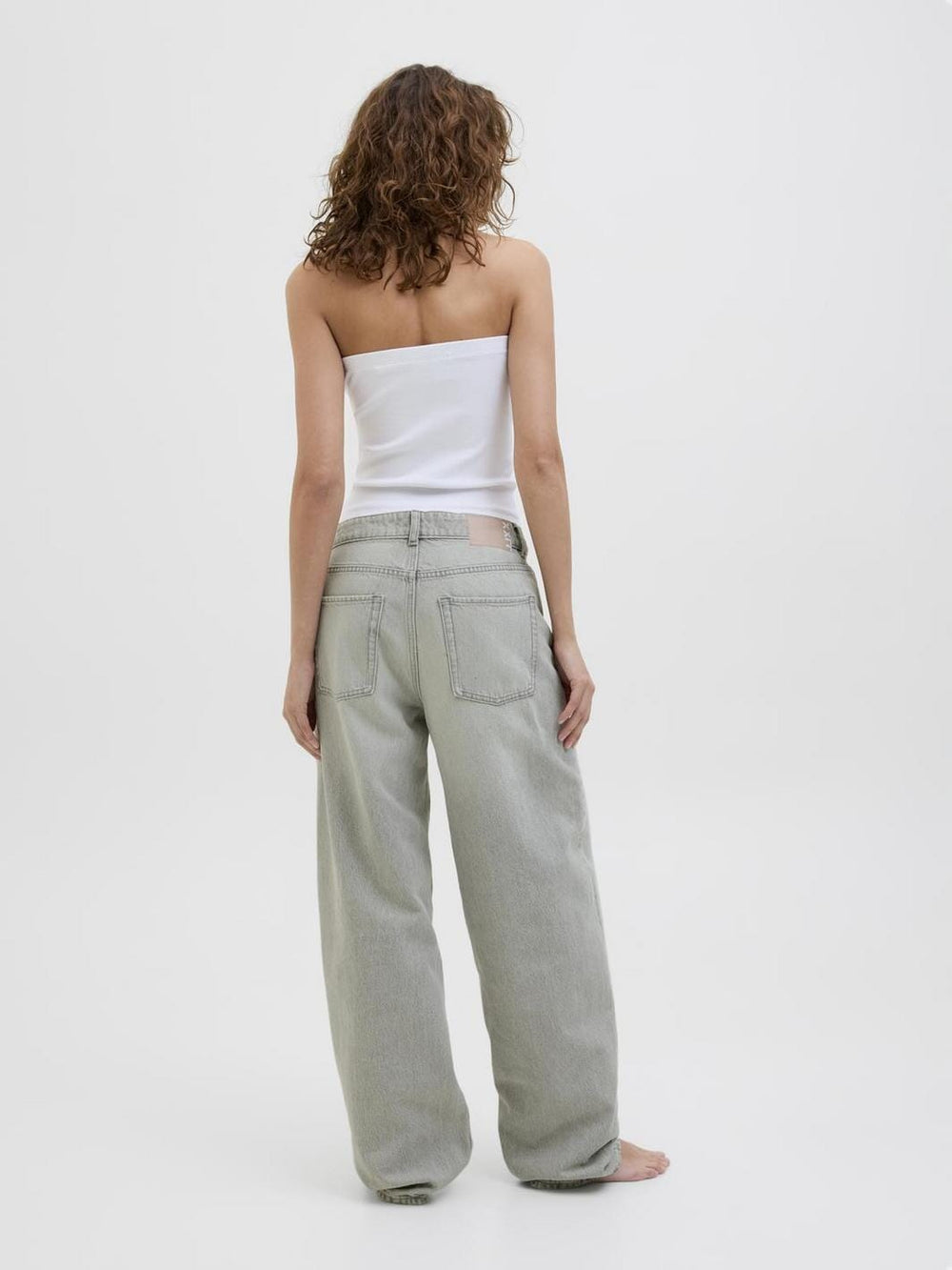 Jjxx - Jxfuji Barrel Jeans R210 - 4716363 Light Grey Denim
