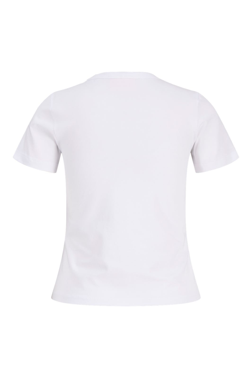 Jjxx - Jxgigi Str Ss Print Tee - 4980059 Bright White Hibiscus Flower