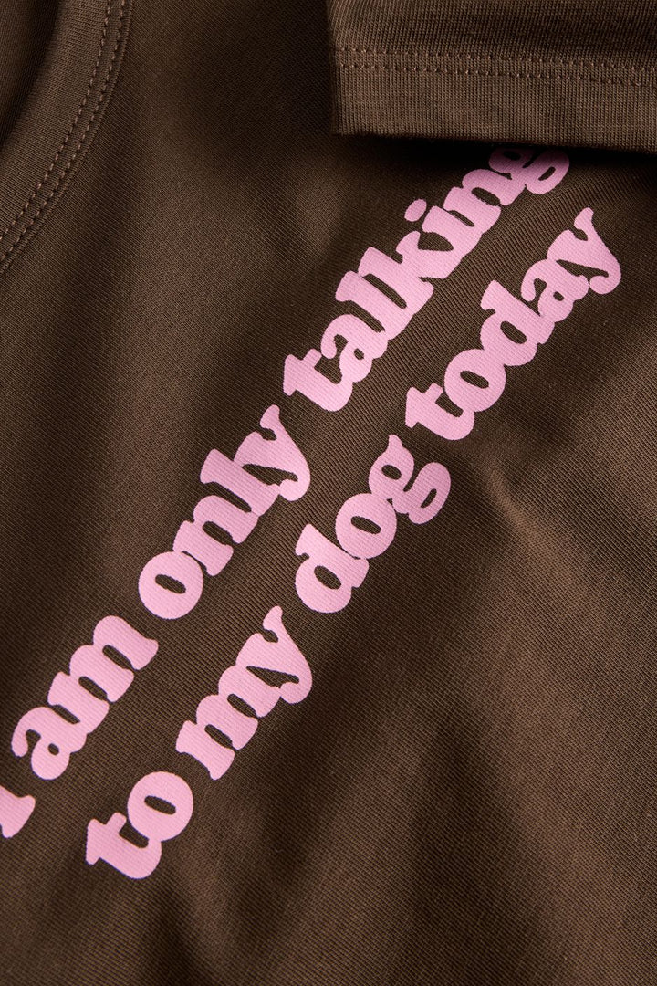 Jjxx - Jxgigi Str Ss Print Tee Stydaw25 - 5060564 Demitasse Talking To My Dog