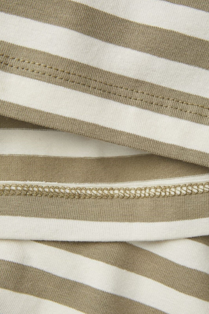 Jjxx - Jxgigi Str Ss Stripe Tee Sn - 4389661 Aloe Seedpearl