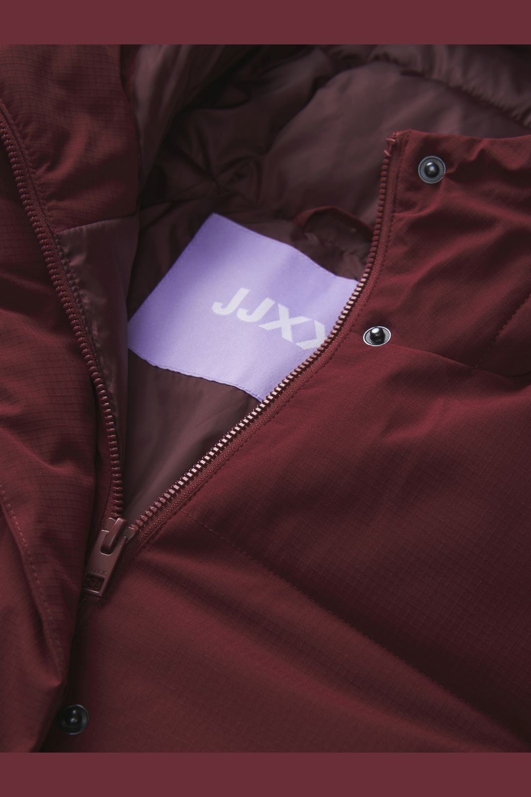 Jjxx - Jxglobal Puffer Jacket Act - 4831006 Cabernet