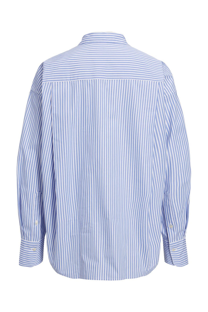 Jjxx - Jxjamie Ls Relaxed Poplin Shirt - 4101689 Navy Blazer Stripes