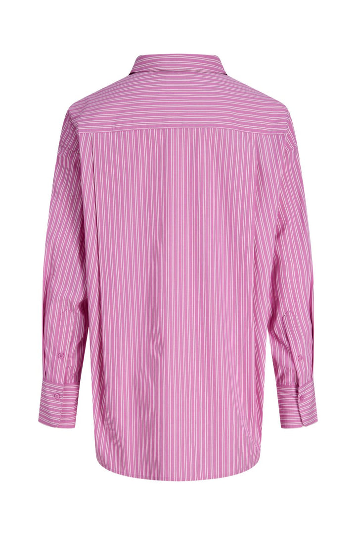 Jjxx - Jxjamie Ls Relaxed Poplin Shirt - 4903184 Fiji Flower White